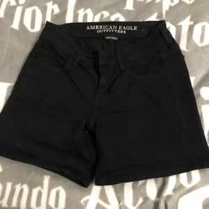 Black American Eagle Midi shorts